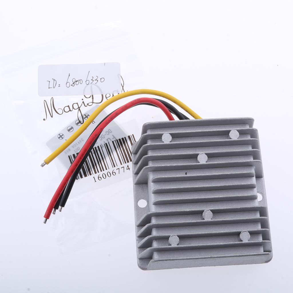 Waterproof DC/DC Converte 48V (30-60V) to 24V/10A Power Module