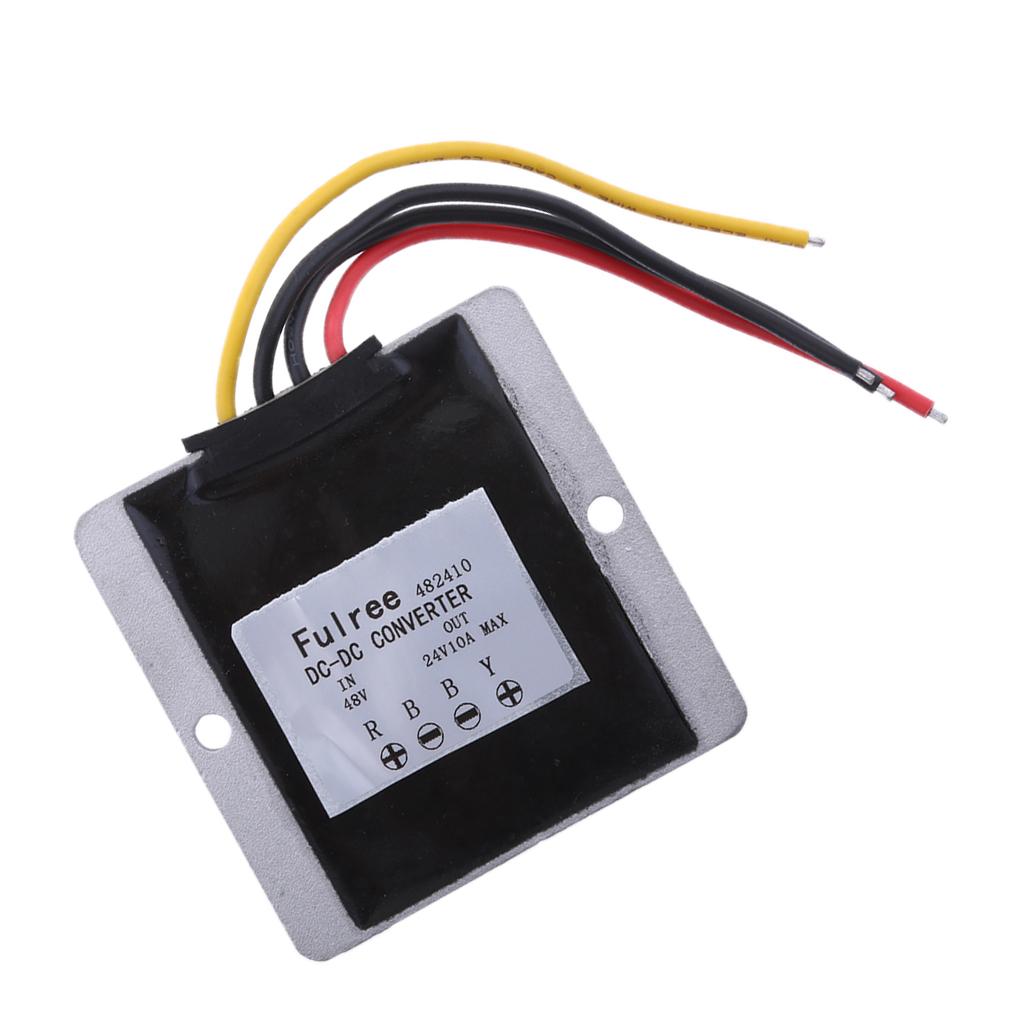 Waterproof DC/DC Converte 48V (30-60V) to 24V/10A Power Module