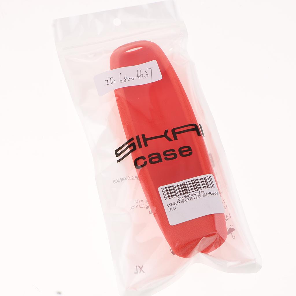 TV Remote Control Cover for LG Smart TV AN-MR600 AN-MR650 red