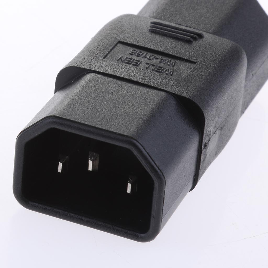 IEC C14 to C21 Power Plug Converter AC Power Adapter