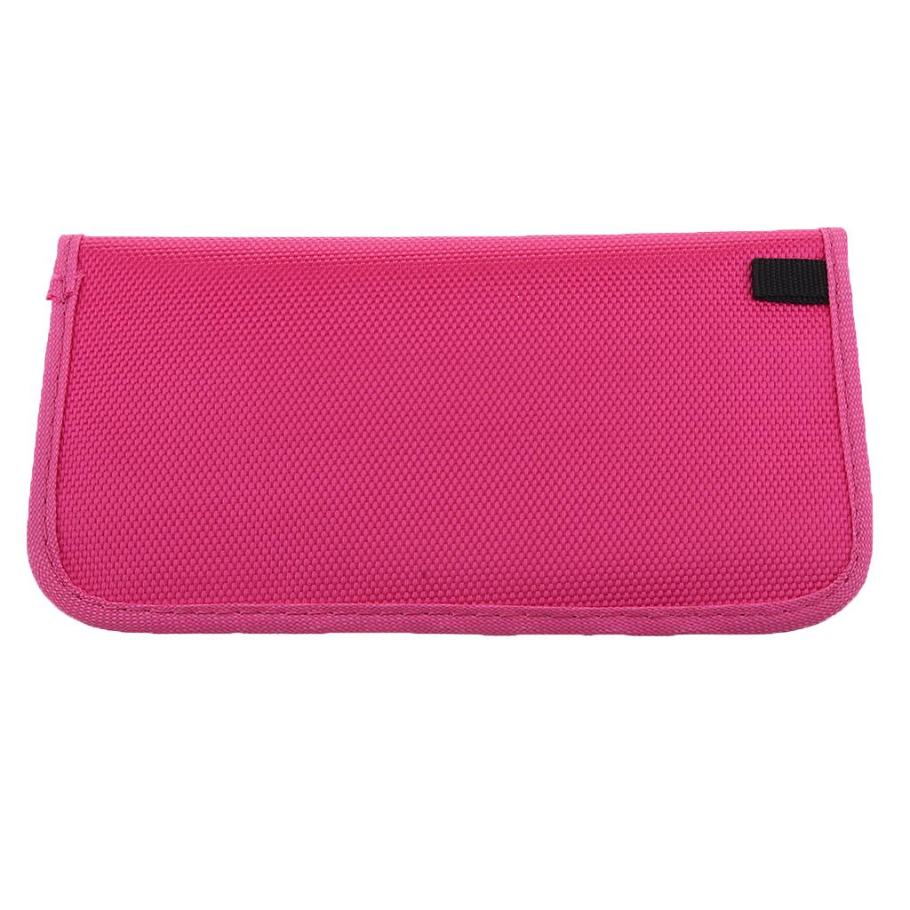 Cell Phone Anti-tracking Anti-GPS RFID Signal Blocker Pouch Bag Rose Pink