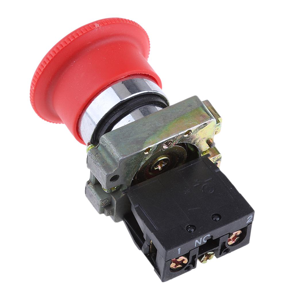 XB2-BS542 Mushroom NC Emergency Stop Latching Rotary Push-button Switch