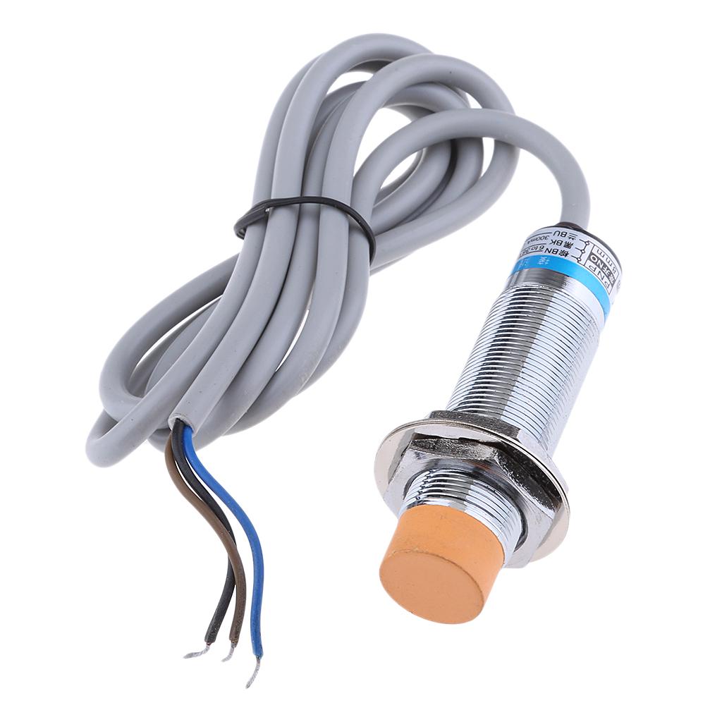 8mm Inductive Proximity Sensor Switch Detector PNP NO DC 6-36V 300mA 3-Wire