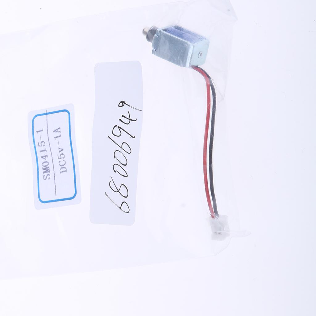 DC 5V 1A Electric Magnetic Strike Lock for Doors Gates Cabinet Drawer