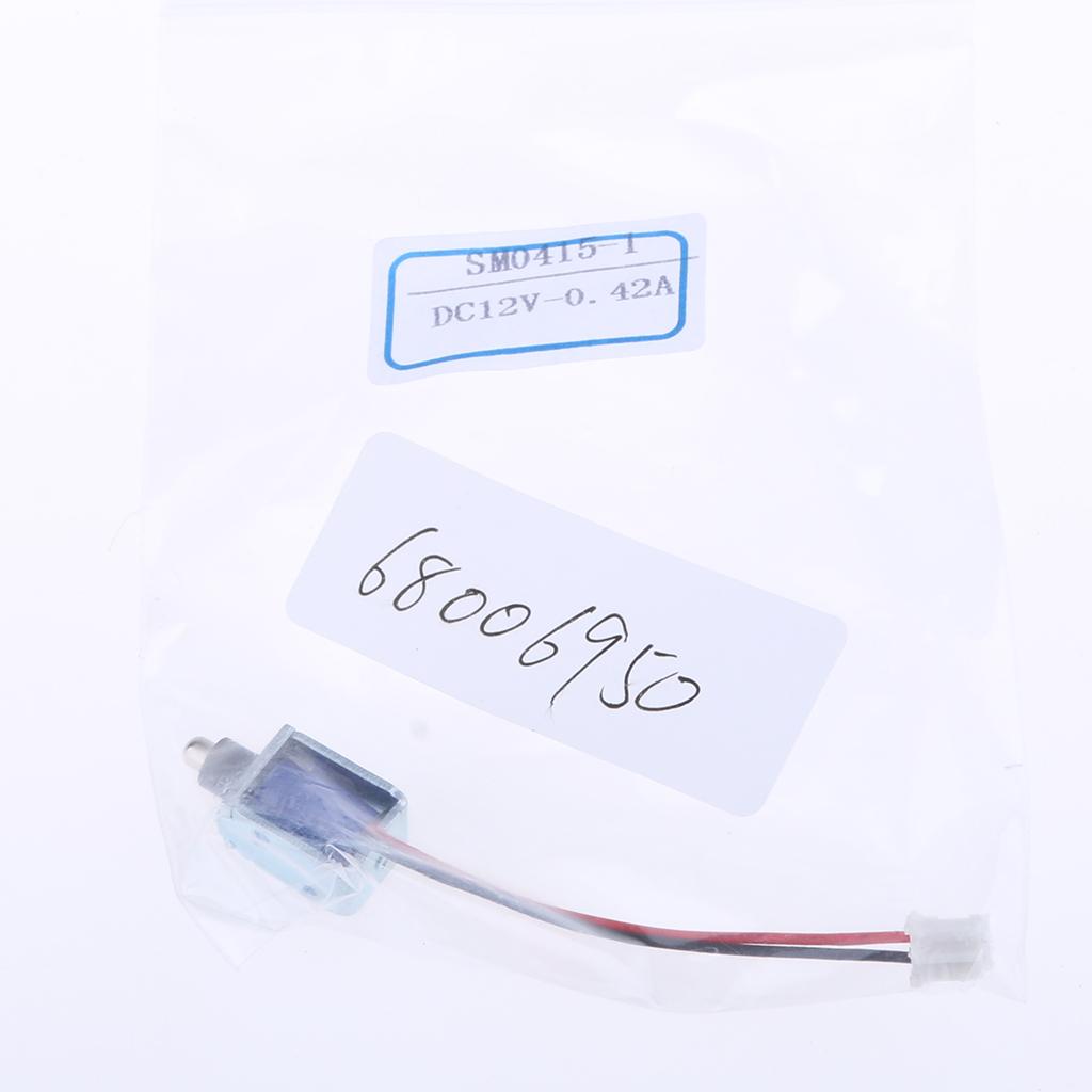DC 12V 0.42A Electric Magnetic Strike Lock for Doors Gates Cabinet Drawer