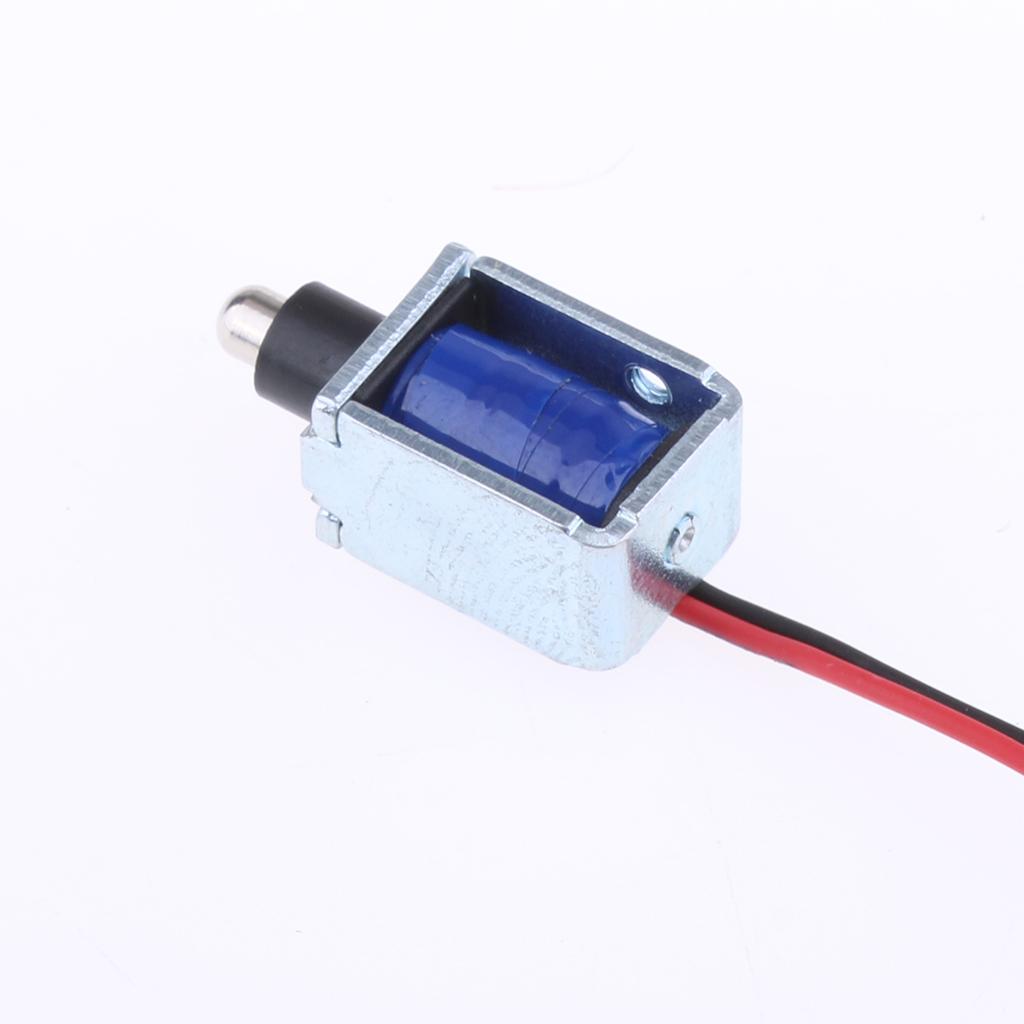 DC 12V 0.42A Electric Magnetic Strike Lock for Doors Gates Cabinet Drawer