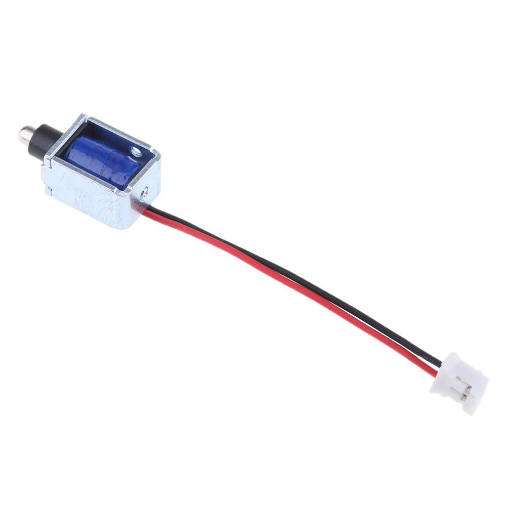 DC 12V 0.42A Electric Magnetic Strike Lock for Doors Gates Cabinet Drawer