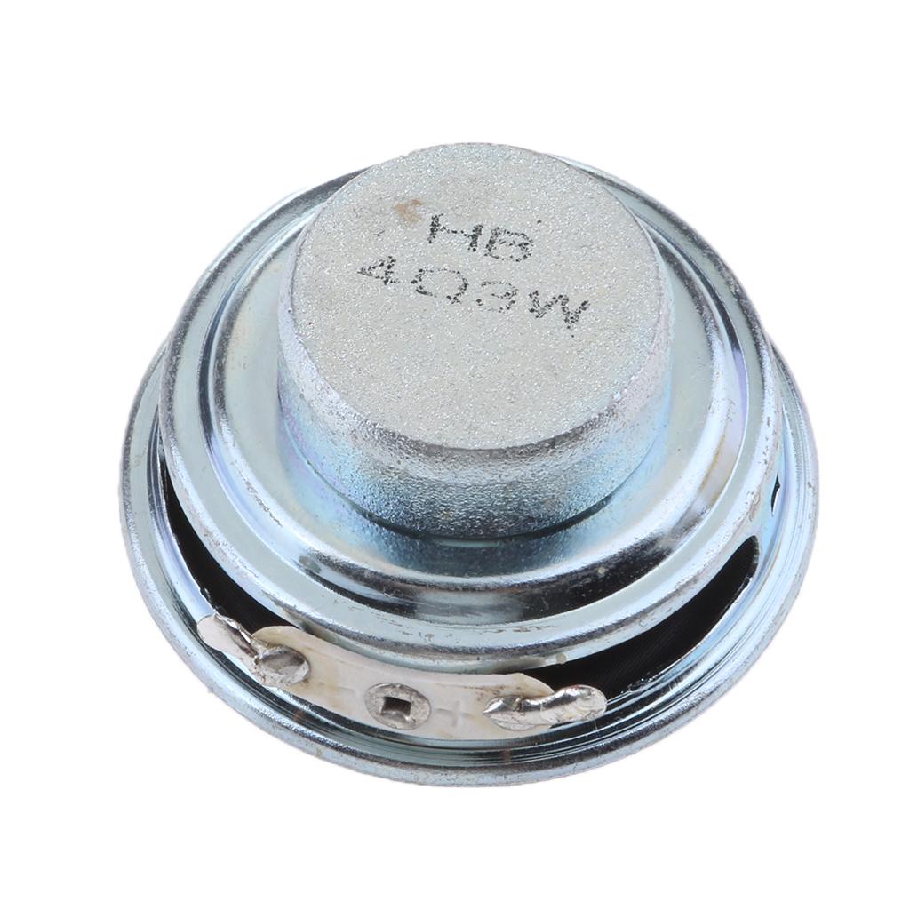 40mm 3W Full Range Audio Speaker Round Loudspeaker Replacement
