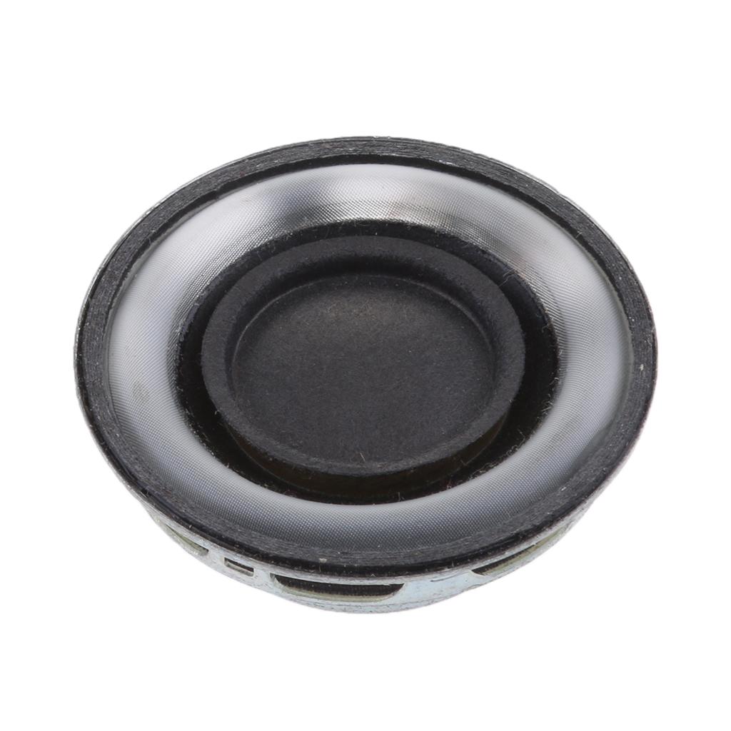 40mm 3W Full Range Audio Speaker Round Loudspeaker Replacement White