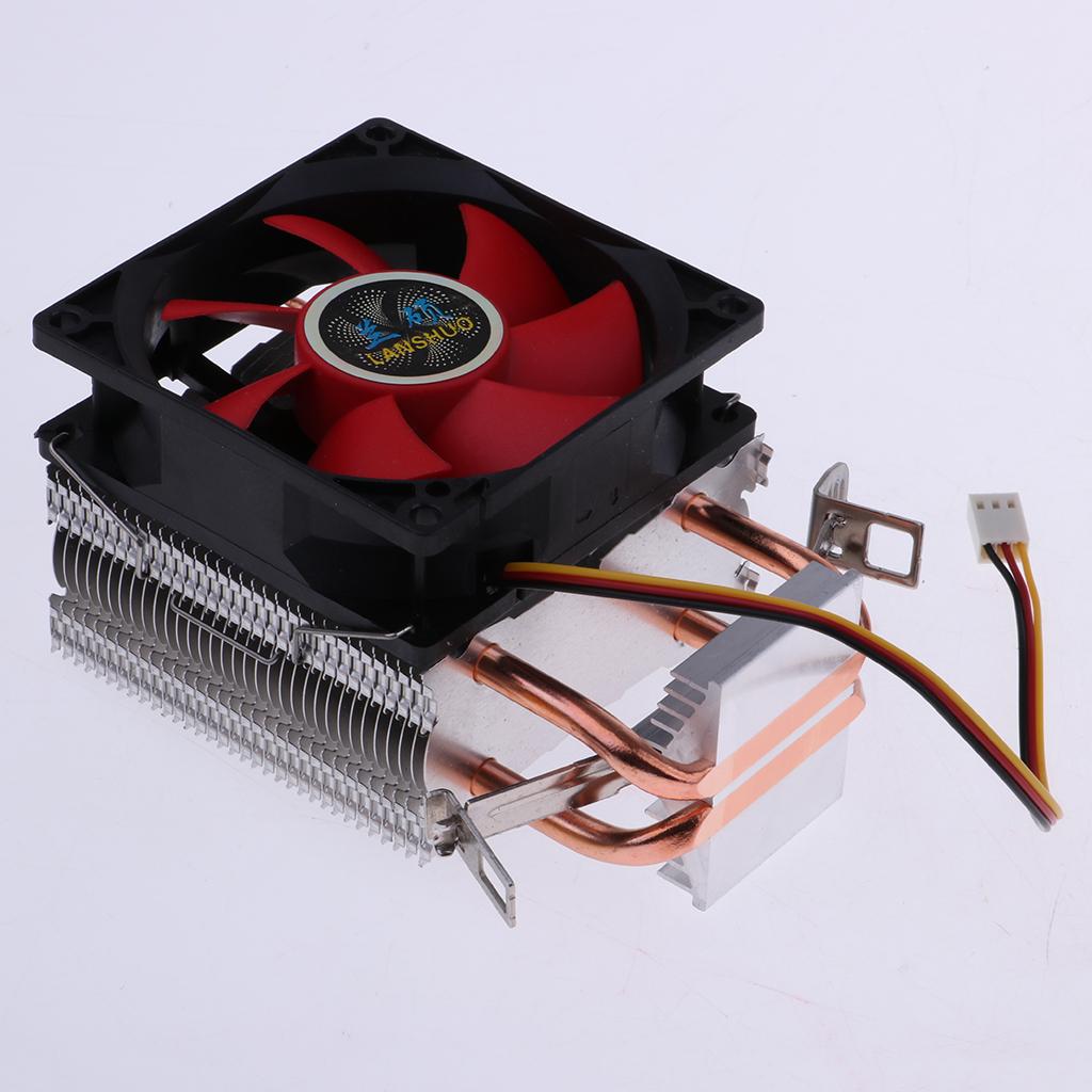 CPU Cooler 9cm Cooling Fan Radiator Heatsink Copper Heat Pipes for Intel/AMD