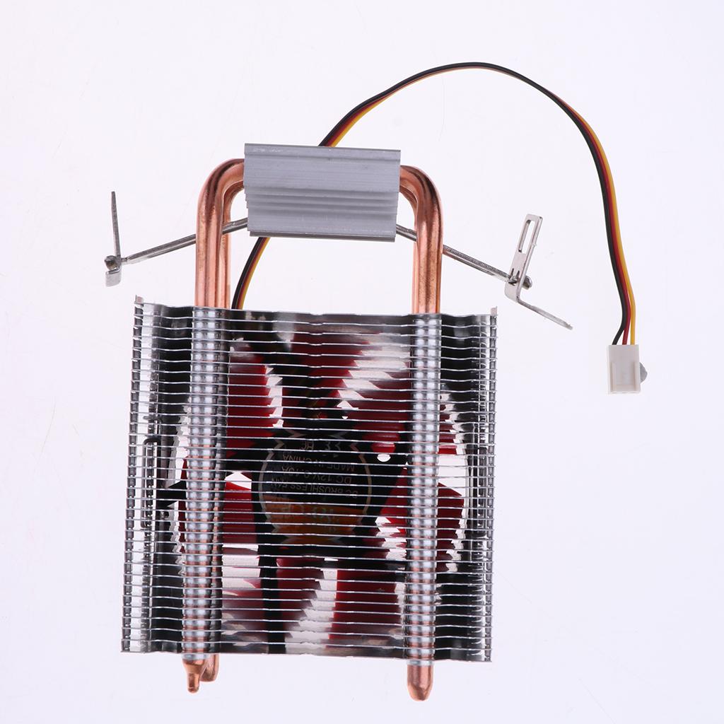 CPU Cooler 9cm Cooling Fan Radiator Heatsink Copper Heat Pipes for Intel/AMD