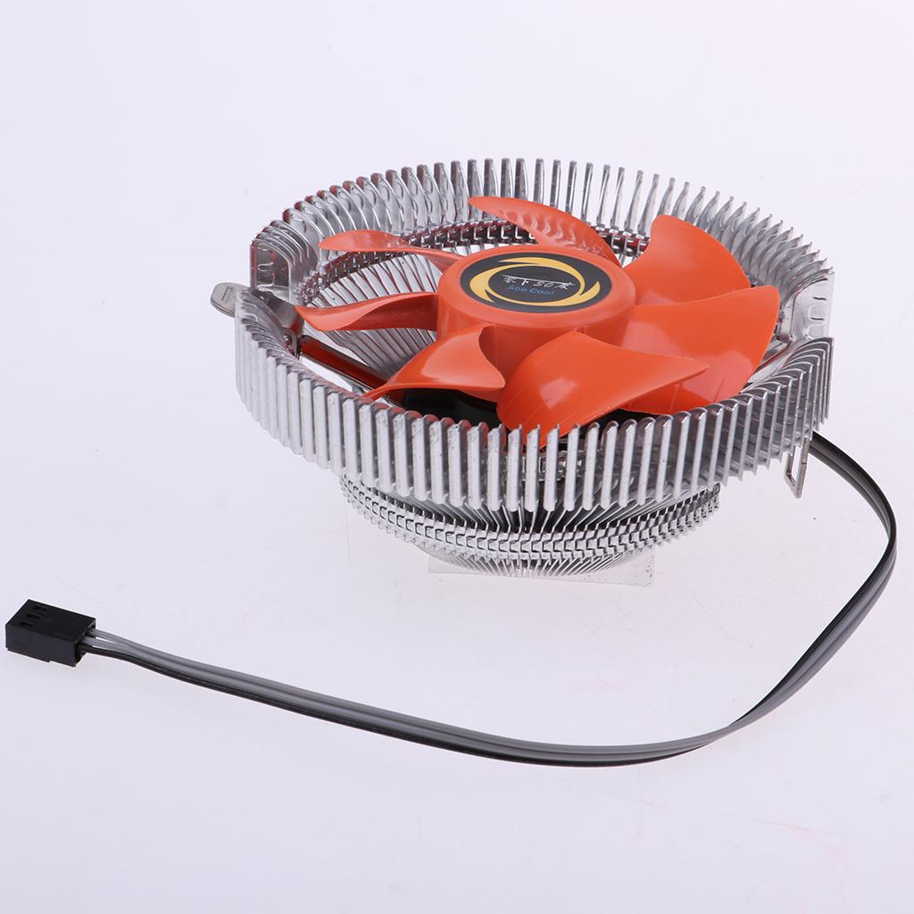 DC 12V Computer CPU Cooler Radiator Cooling Fan Heatsink for AMD / Intel