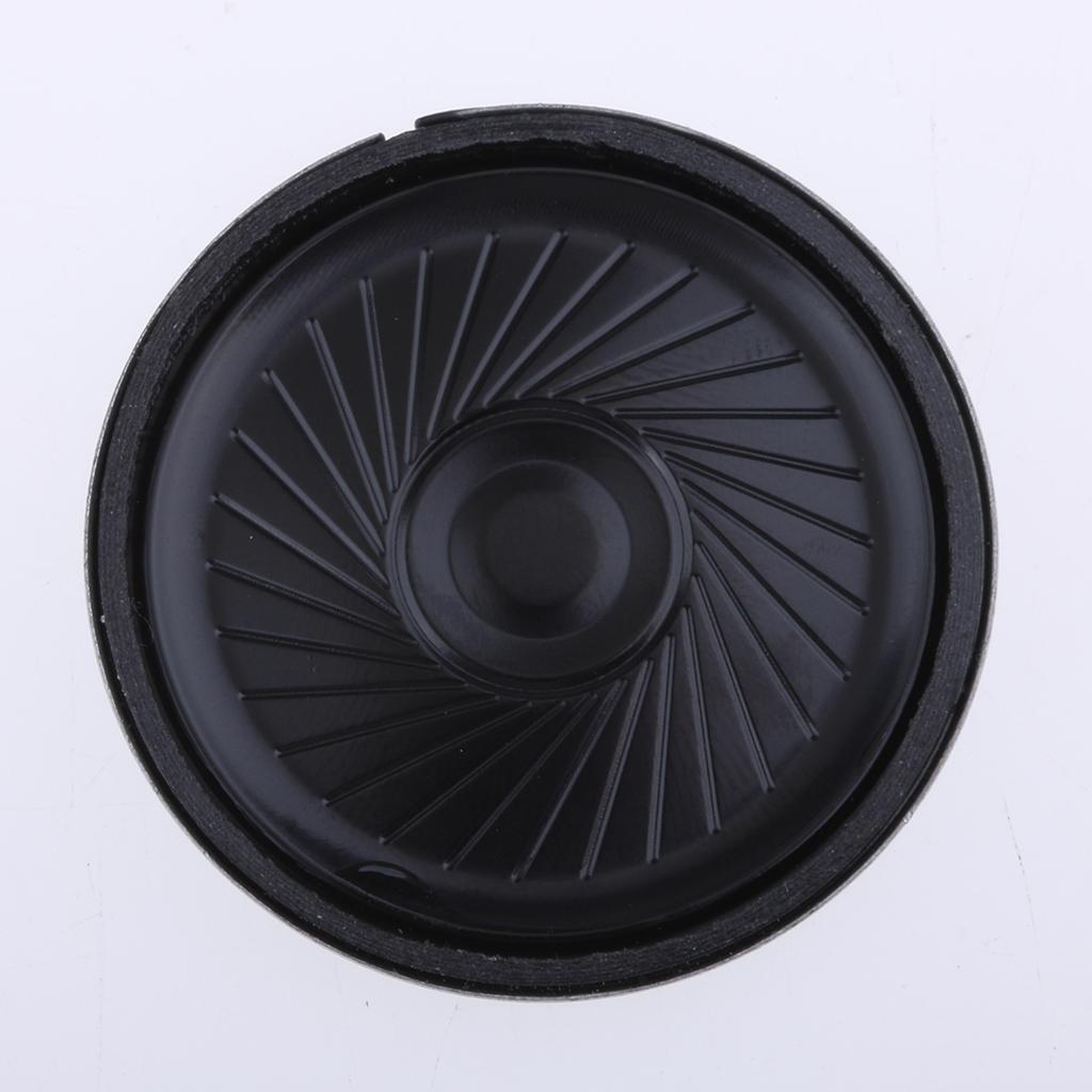 10Pieces Full Range Speaker 0.5W 8ohm Round Loudspeaker 40x40mm