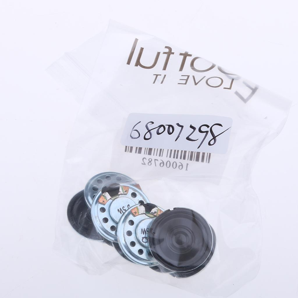 2x10Pcs 28mm 8ohm 0.5W Audio Speaker Stereo Woofer Loudspeaker Trumpet Horn