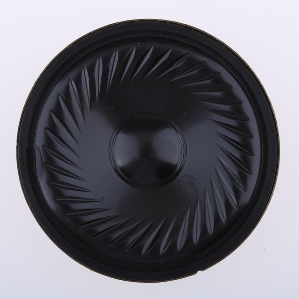 10Pieces Full Range Speaker 0.5W 8ohm Round Loudspeaker 50x50mm Waterproof