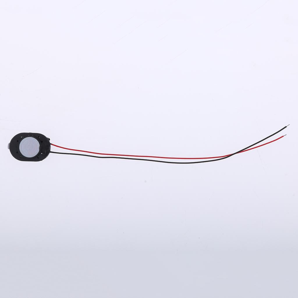 10Pieces Full Range Audio Speaker 1W 8ohm Ellipse Loudspeaker 20x14mm