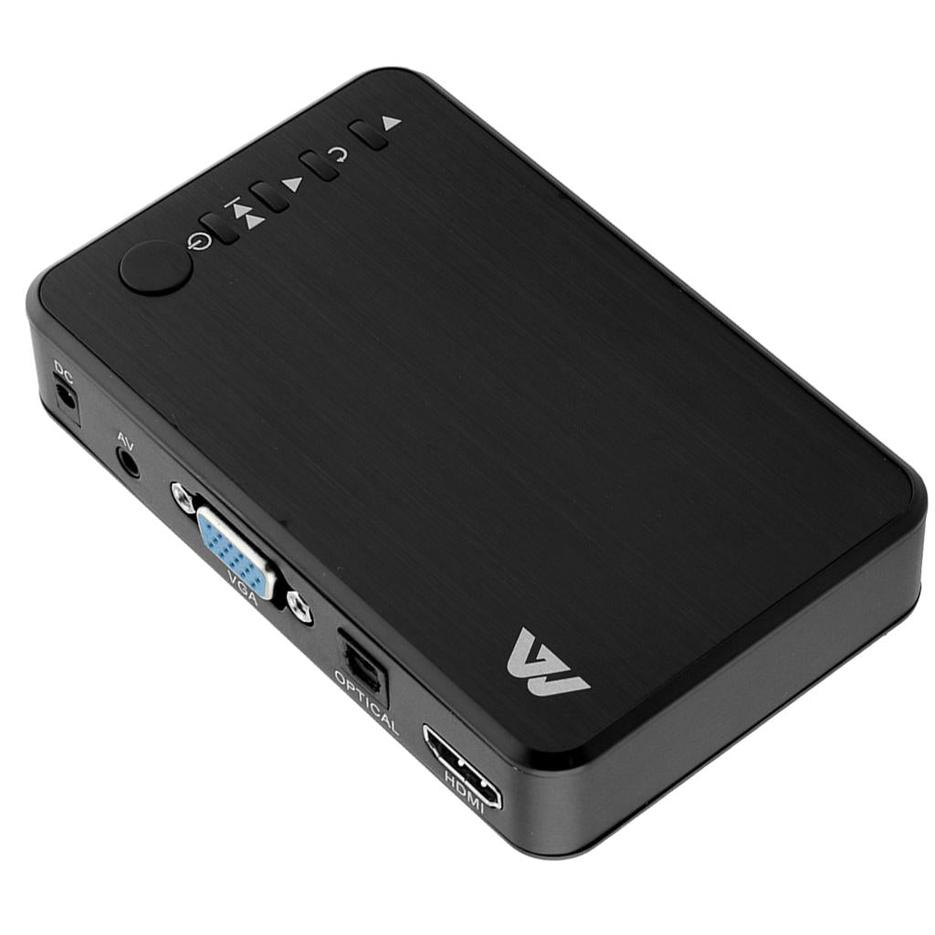 1080P Full HD HDMI Media Player AV VGA RMVB MKV SD USB JPEG US Plug
