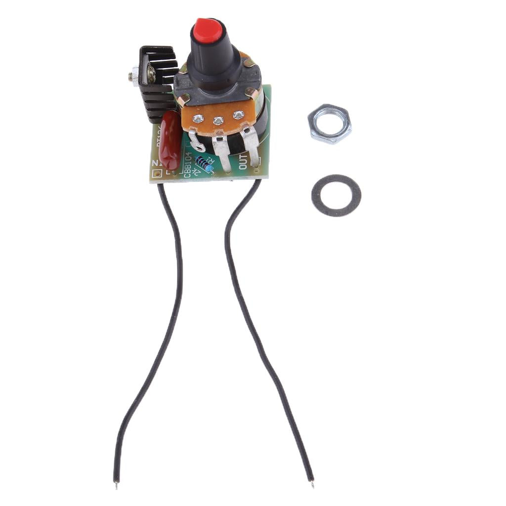 220V 500W BT136 Light Voltage Temperature Speed Adjust Switch Module