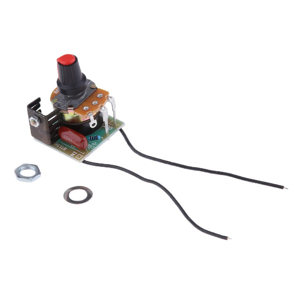 220V 500W BT136 Light Voltage Temperature Speed Adjust Switch Module