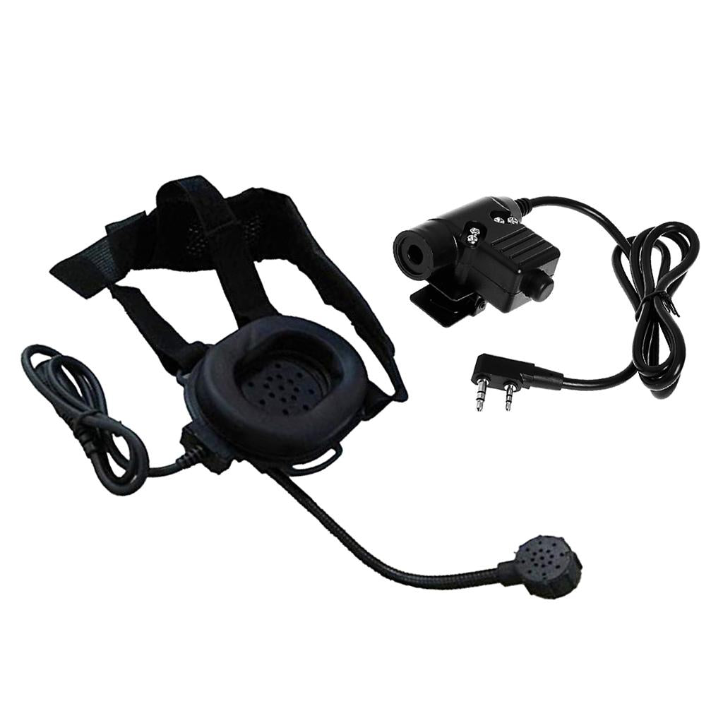 Radio 2Pin Z Tactical Heavy Duty Bowman Elite II Hd03 Headset with U94 PTT