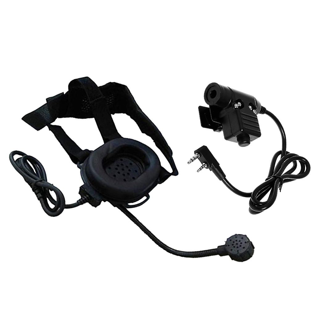 Radio 2Pin Z Tactical Heavy Duty Bowman Elite II Hd03 Headset with U94 PTT