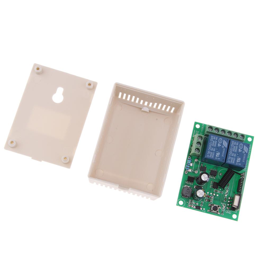 433Mhz Wireless Remote Control Switch Receiver Module RF Transmitter Remote