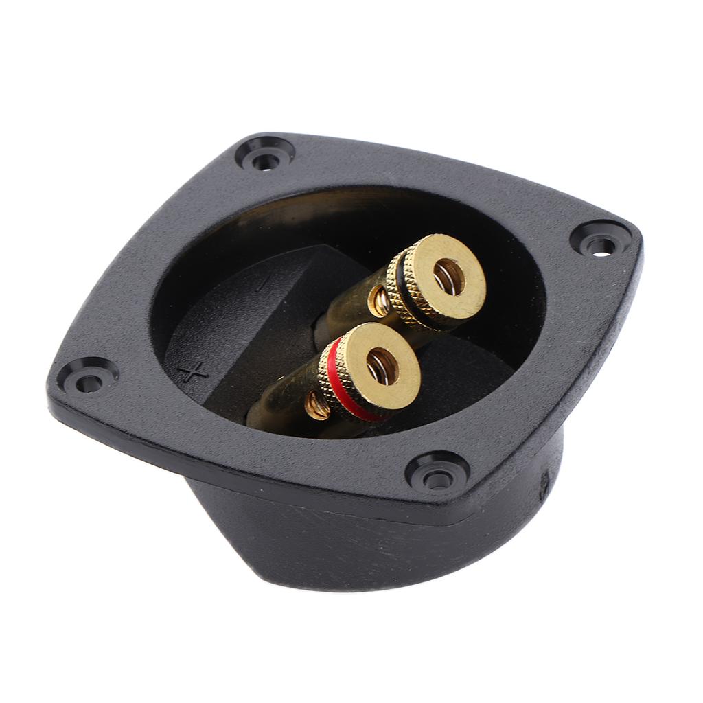 Mini Speaker Box Terminal Round Spring Cup Connector Subwoofer Enclosure 3
