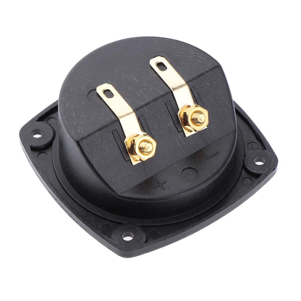 Mini Speaker Box Terminal Round Spring Cup Connector Subwoofer Enclosure 9