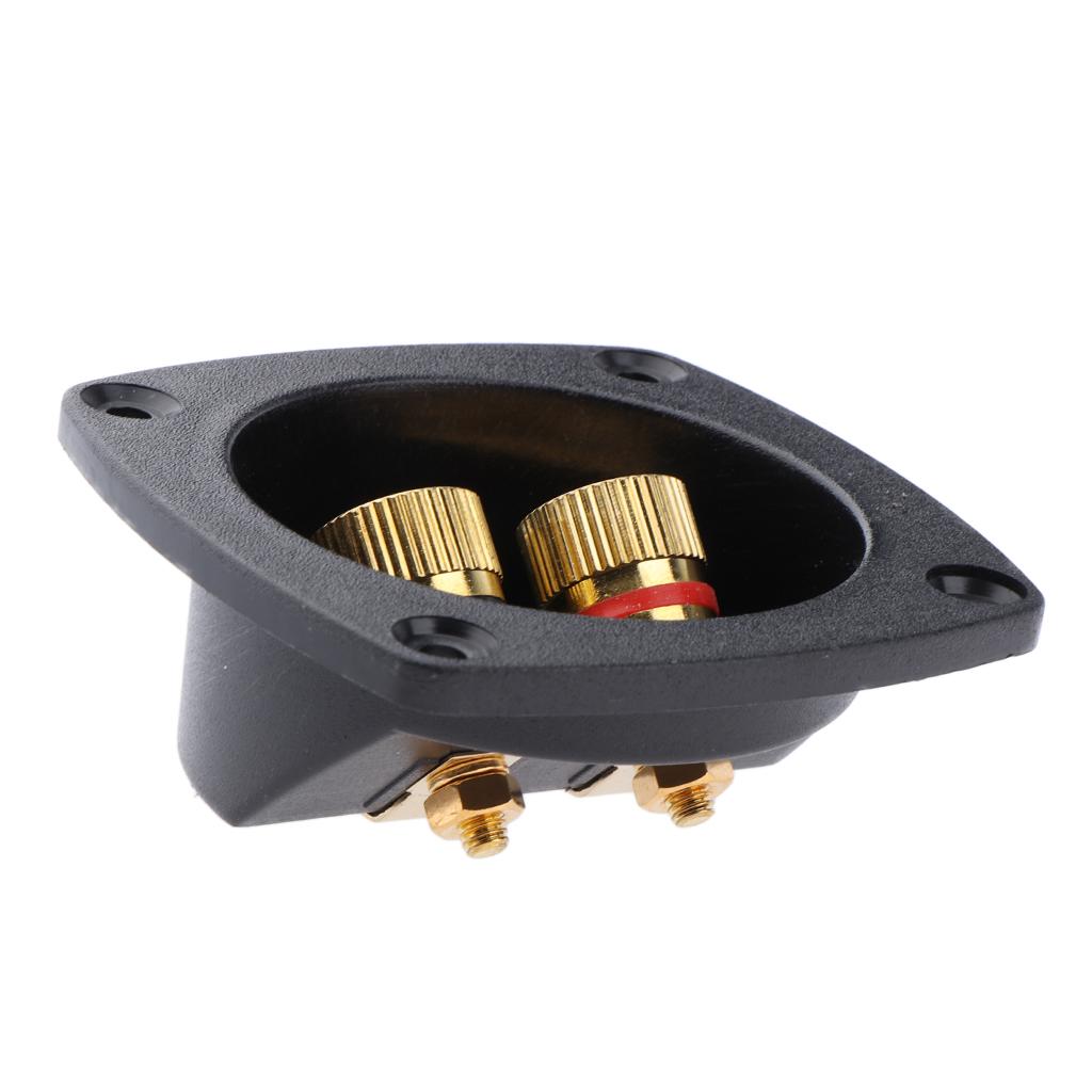 Mini Speaker Box Terminal Round Spring Cup Connector Subwoofer Enclosure 9