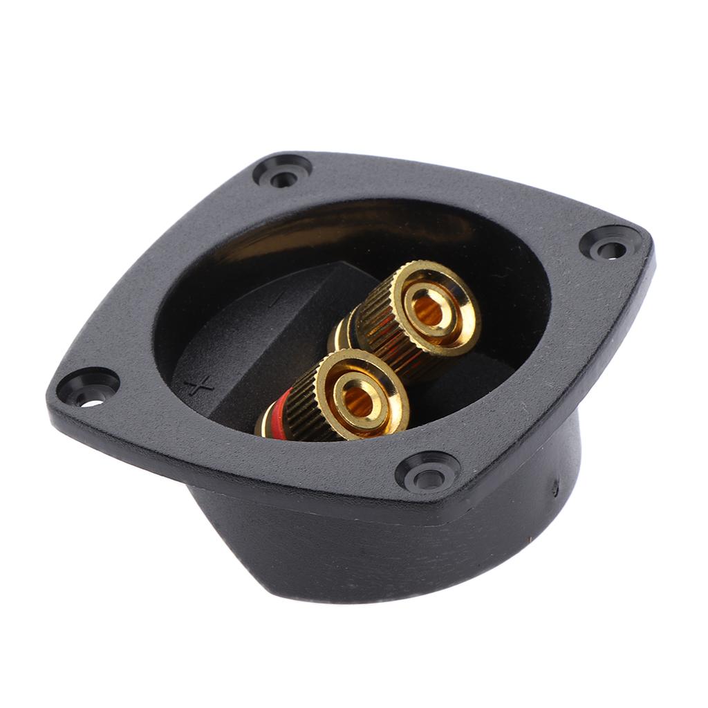Mini Speaker Box Terminal Round Spring Cup Connector Subwoofer Enclosure 9