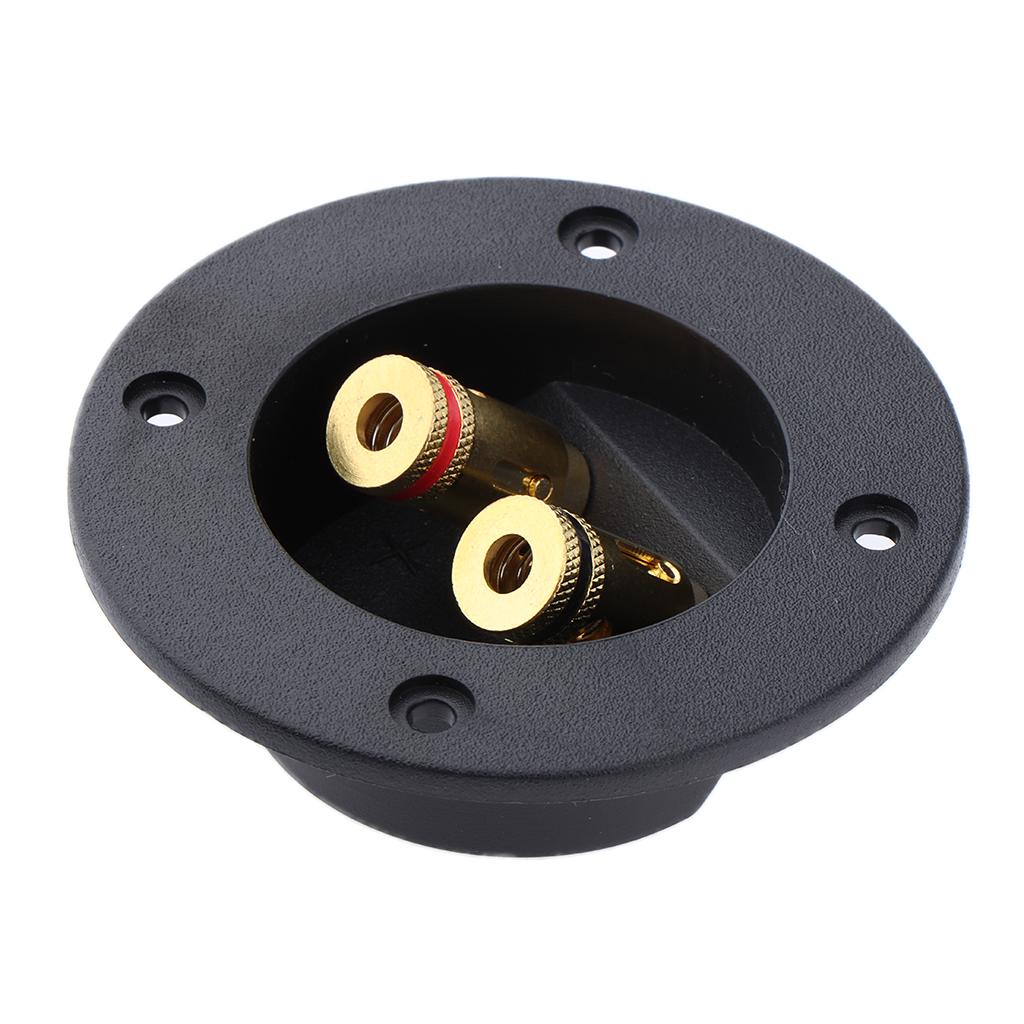 Speaker Box Terminal Round Spring Cup Connector Subwoofer Enclosure