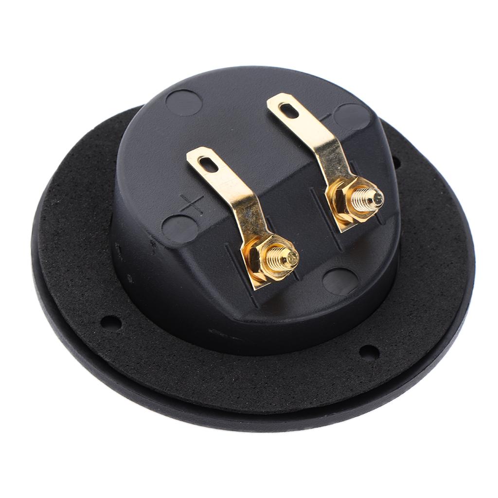 Speaker Box Terminal Round Spring Cup Connector Subwoofer Enclosure