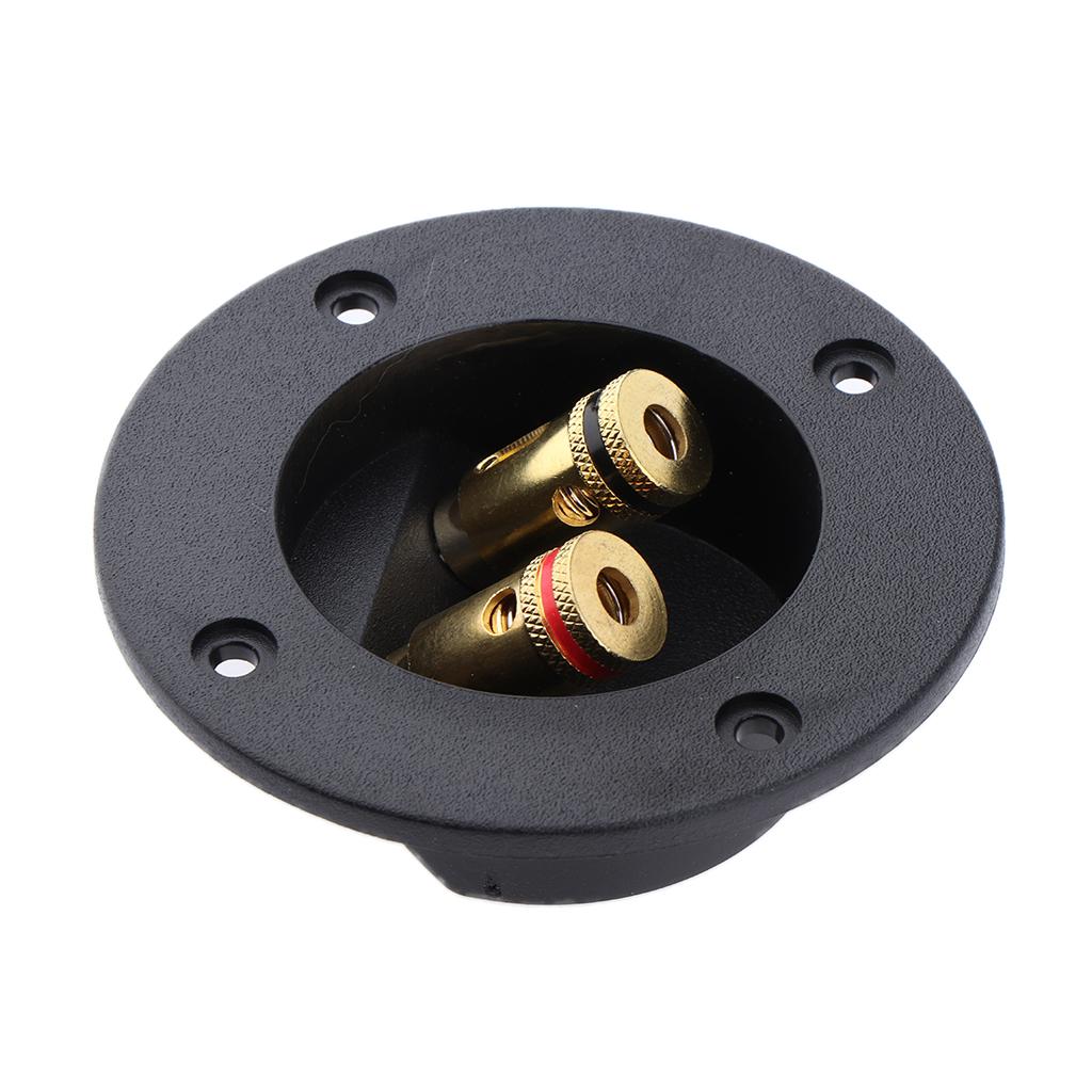 Speaker Box Terminal Round Spring Cup Connector Subwoofer Enclosure