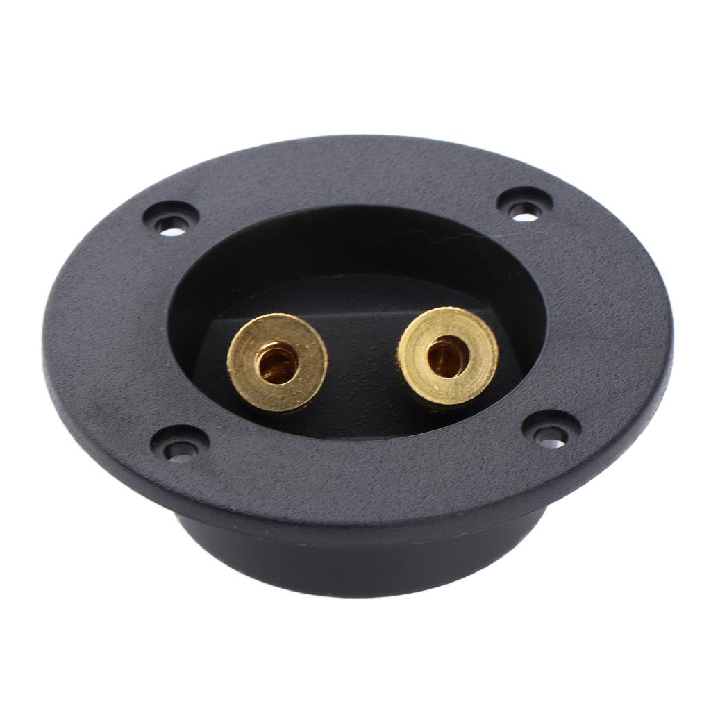 Speaker Box Terminal Round Spring Cup Connector Subwoofer Enclosure
