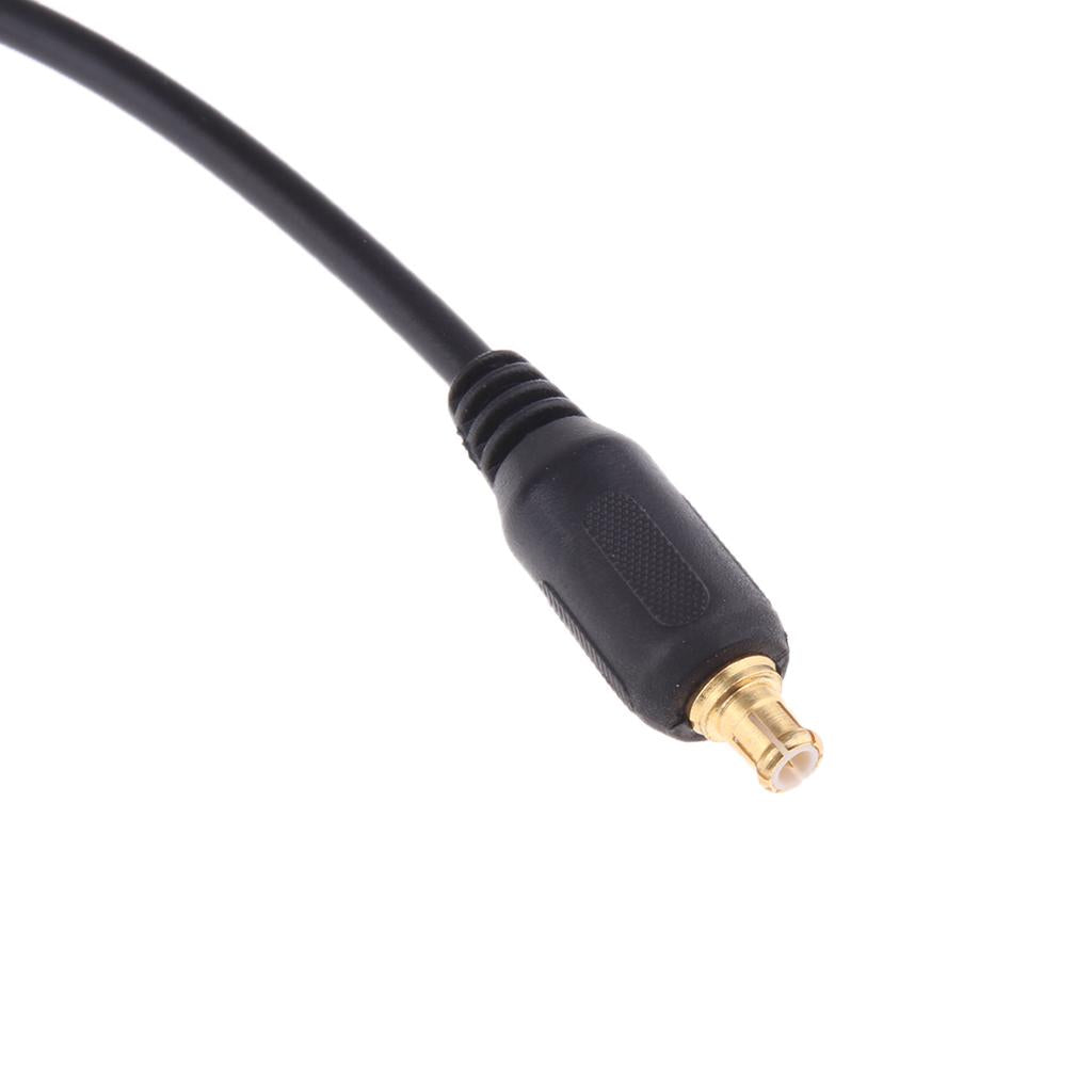 3xMCX Male to IEC Female Cable RF Coaxial Adapter TV Extension Cord Lead