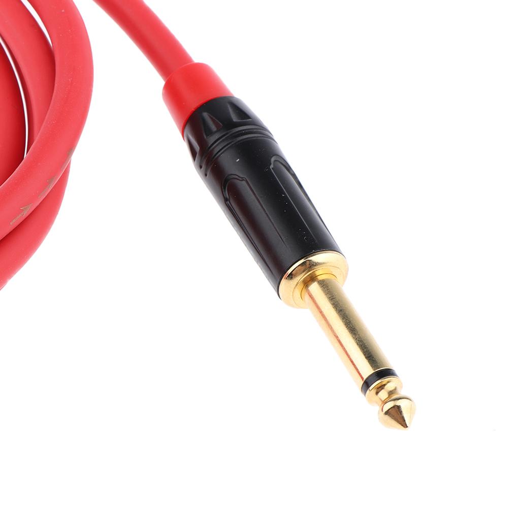 6.35mm Male to XLR Male Audio Cable Replacement for Speaker PC 150cm