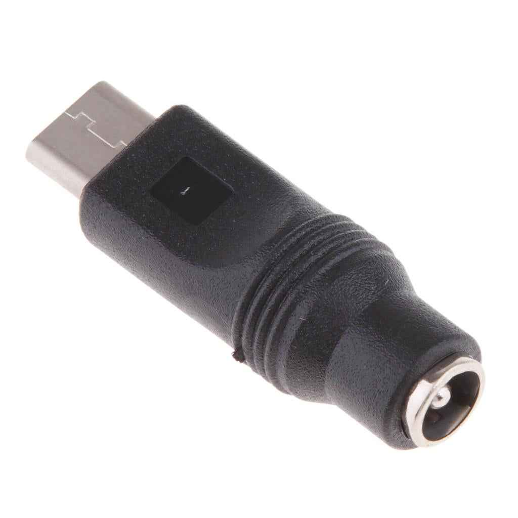 Type-C Male To 5.5x2.1mm Female Converter For Laptop PC