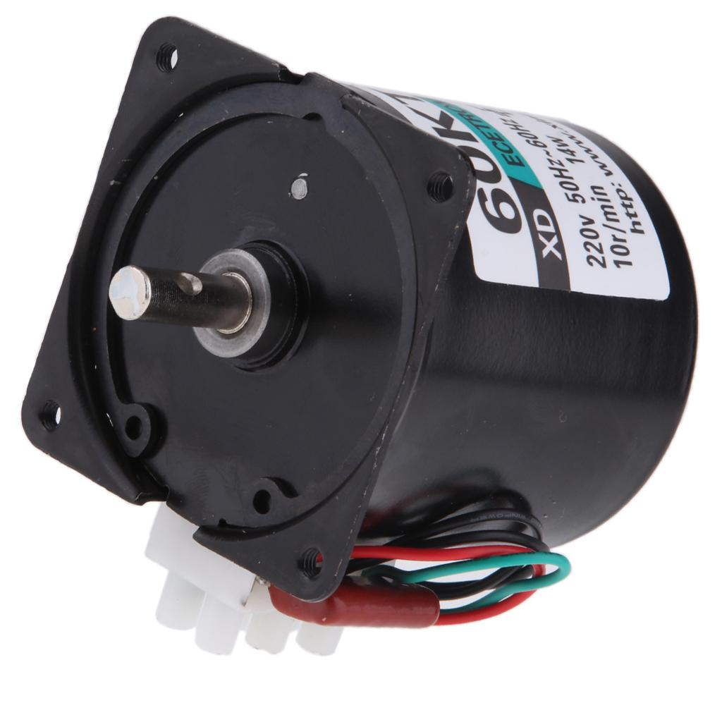 60KTYZ 220V 10RPM Permanent Magnetic Electric Synchronous Motor 14W