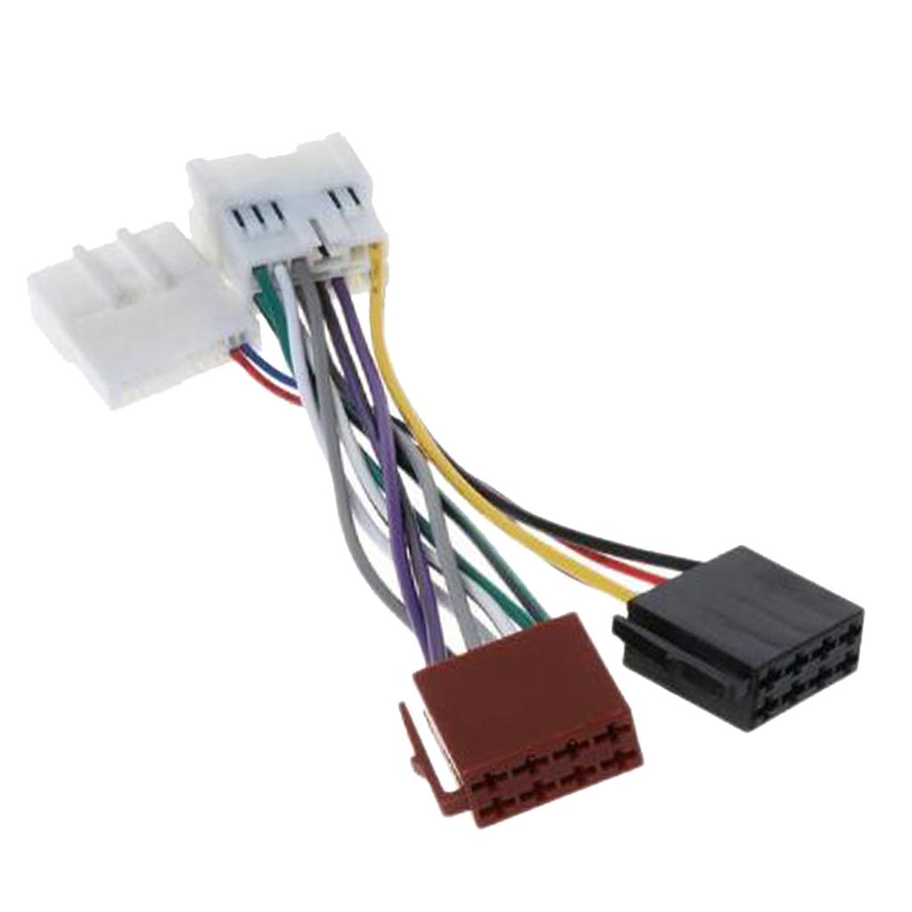 Car Radio ISO Wiring Harness Stereo Plug Adapter Connector For Renault MeGANE 3, Landscape 3 (JZ), Tungo 2