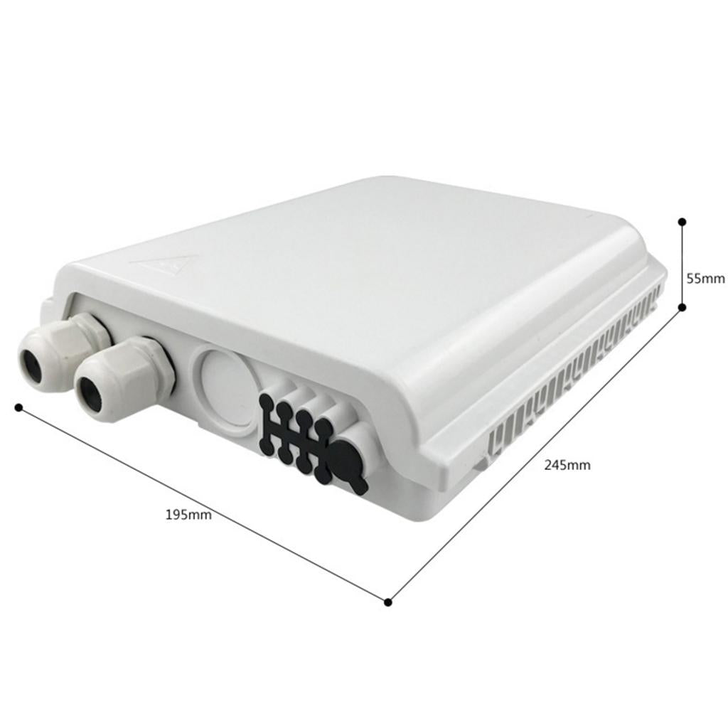 FTTH Fiber Optic Termination Box 1X8Core Optical Splitter Distribution Case