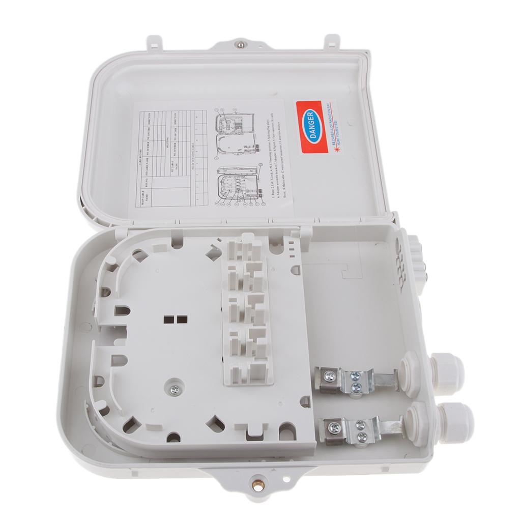 FTTH Fiber Optic Termination Box 1X8Core Optical Splitter Distribution Case