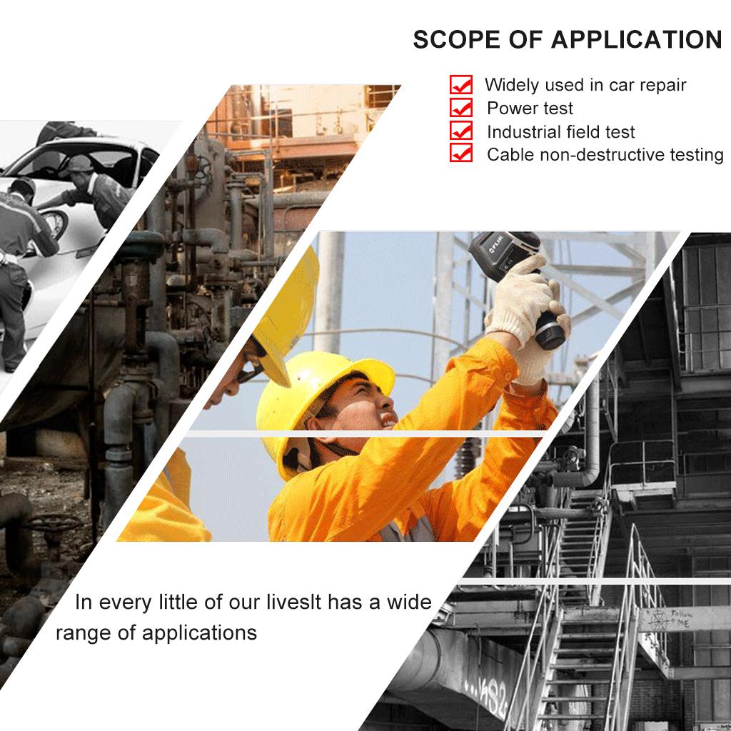 1000V Insulation Piercing Needle Test Probes with 4mm Banana Socket Red