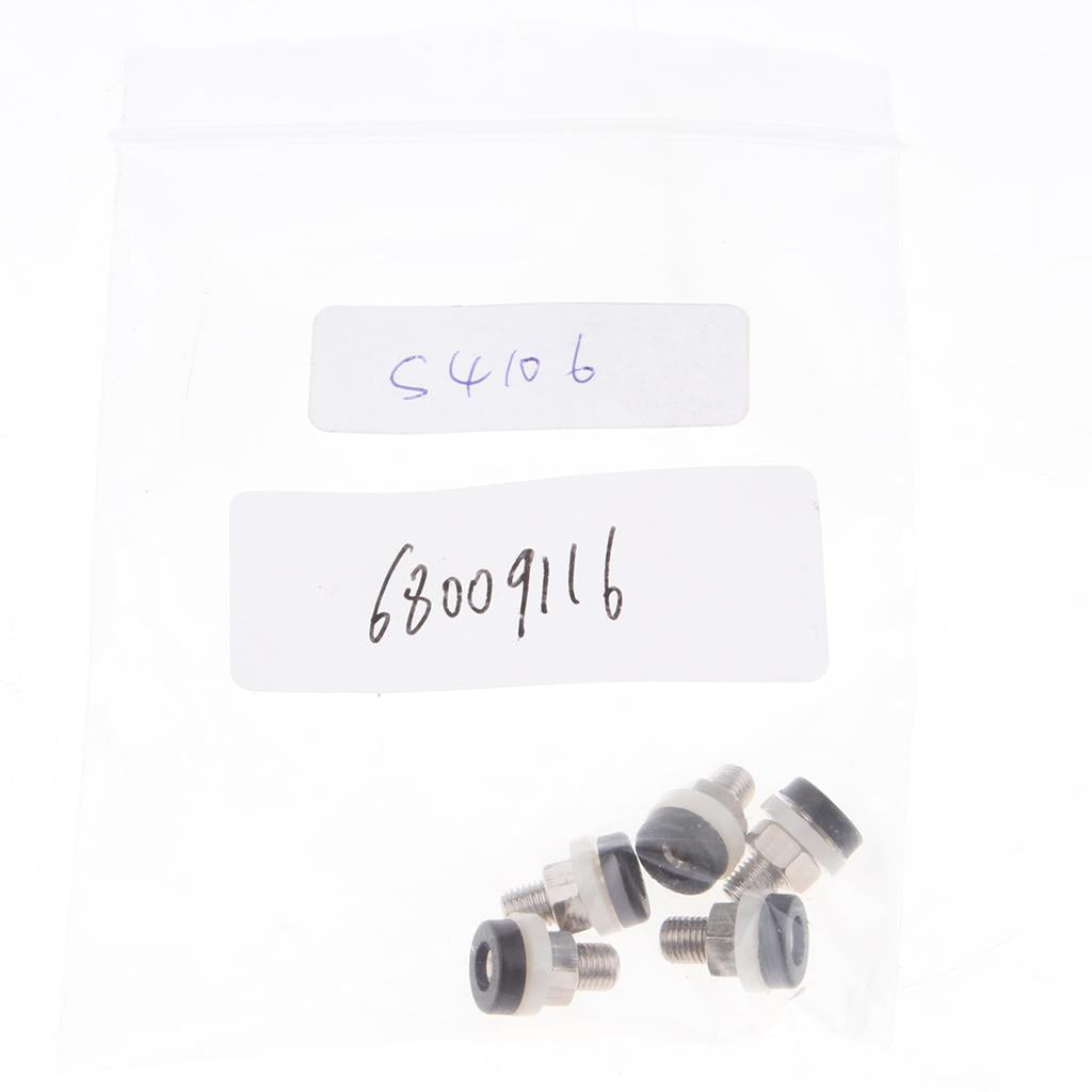 5pcs 2mm Banana Socket Panel Mount Binding Post Terminal Connector Black