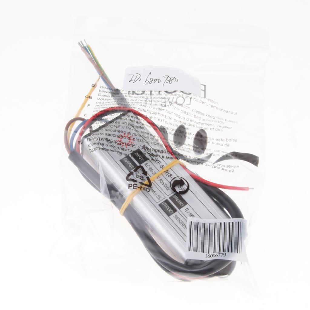 Waterproof LED Driver RGB Power Supply Transformer 1×50W DC25-45V 1500MA