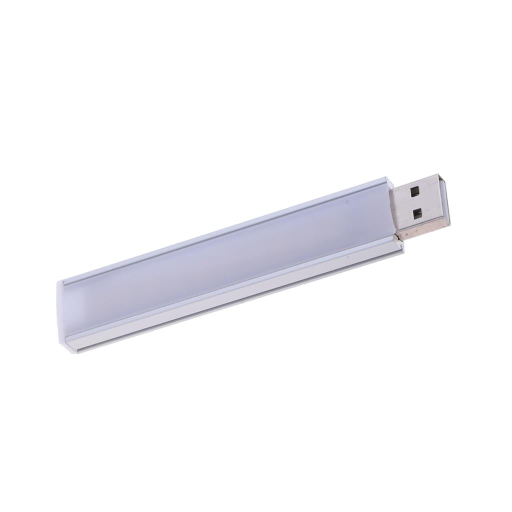 USB Powered LED Light Bar, 8 LEDs Night Lamps Warm White (3500-4300K)