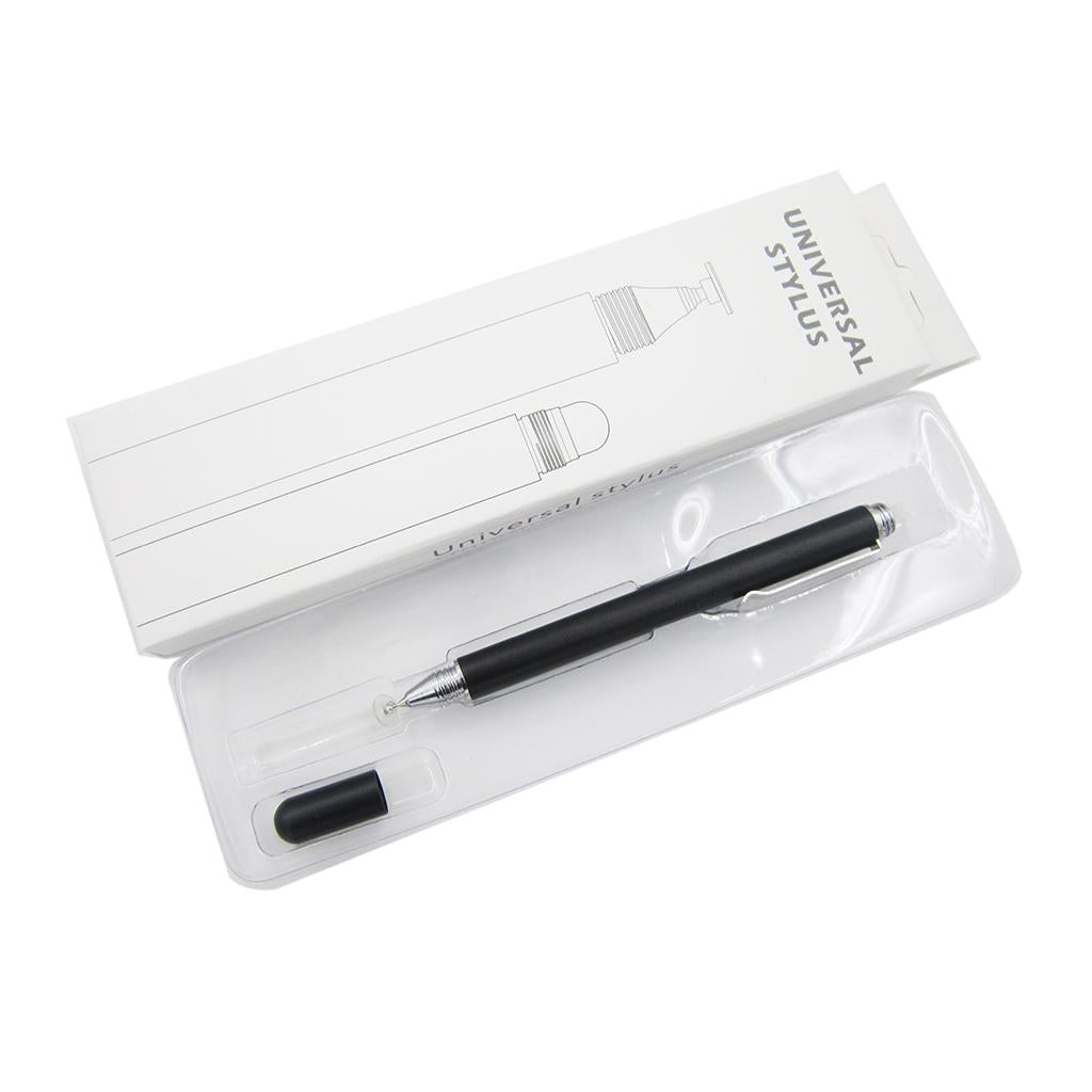 New Precision Capacitive Touch Screen Pen Disk Stylus for iPad iPhone Black
