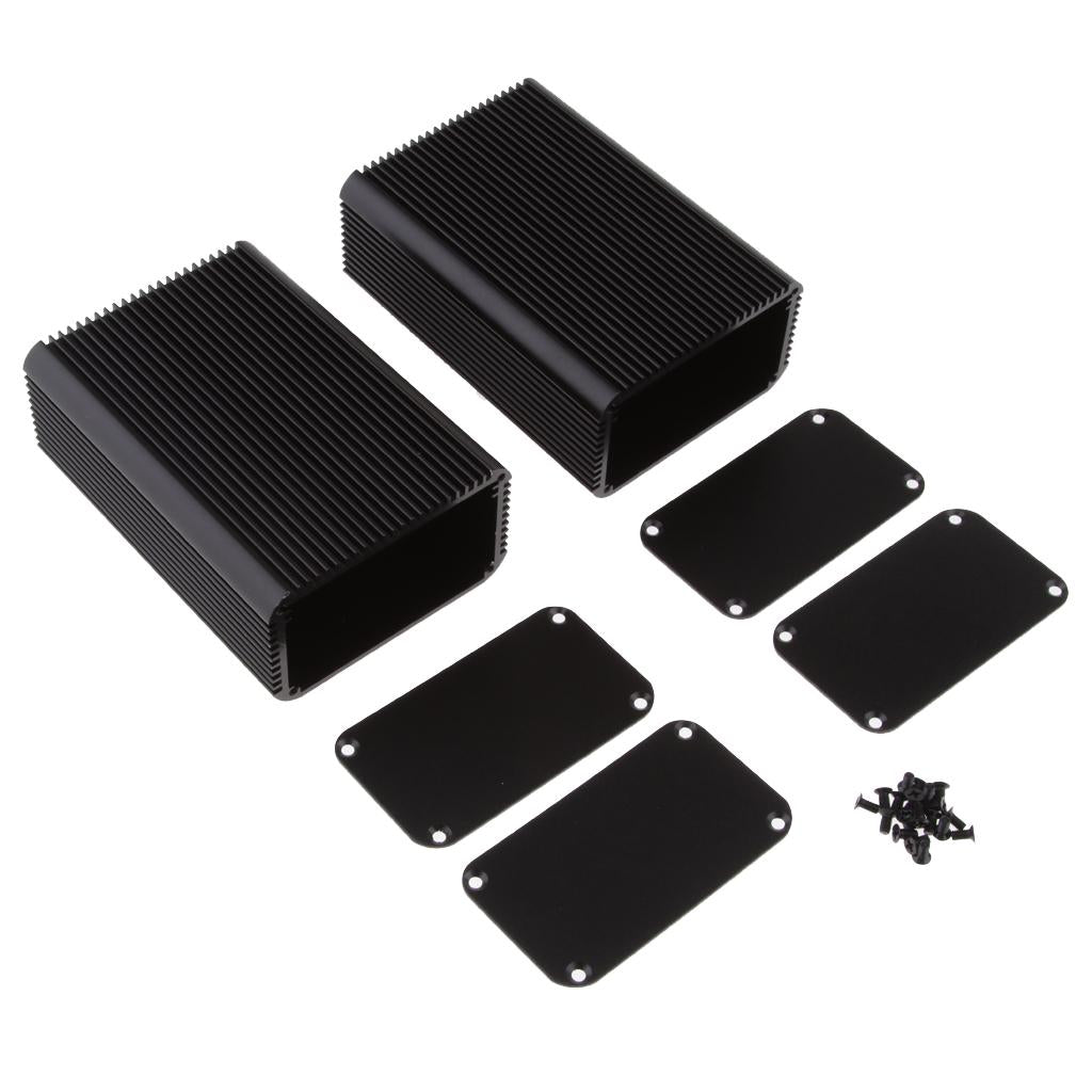 DIY Aluminum Enclosure Case Hifi Electronic Shell Amplifier Box 115x80x45mm