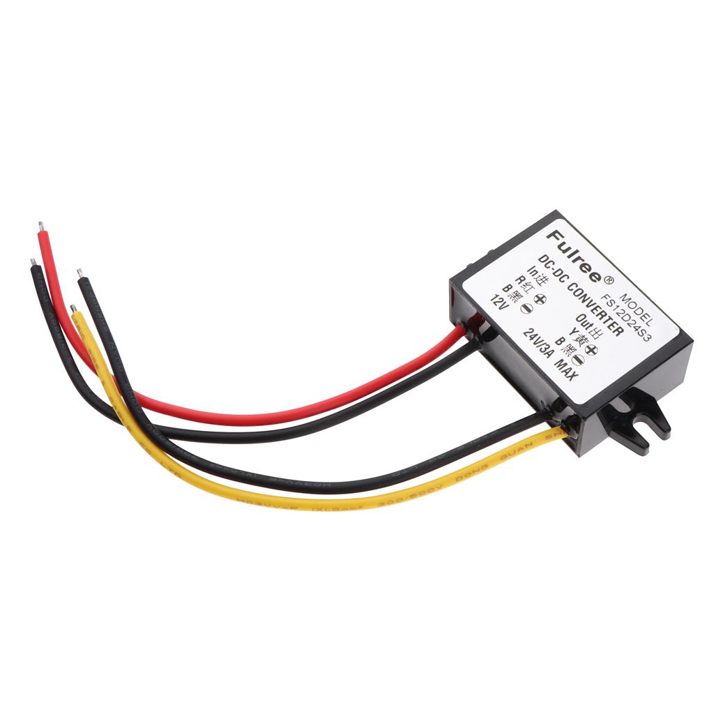 DC/DC Converter 9-22V to 24V 3A 72W Step up Power Supply Module