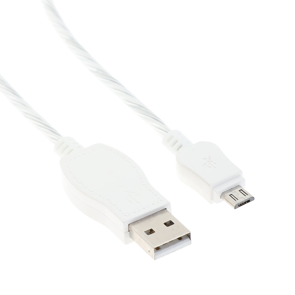 Light-up LED USB Data Sync Charger Cable Luminous Charging Cord for Android