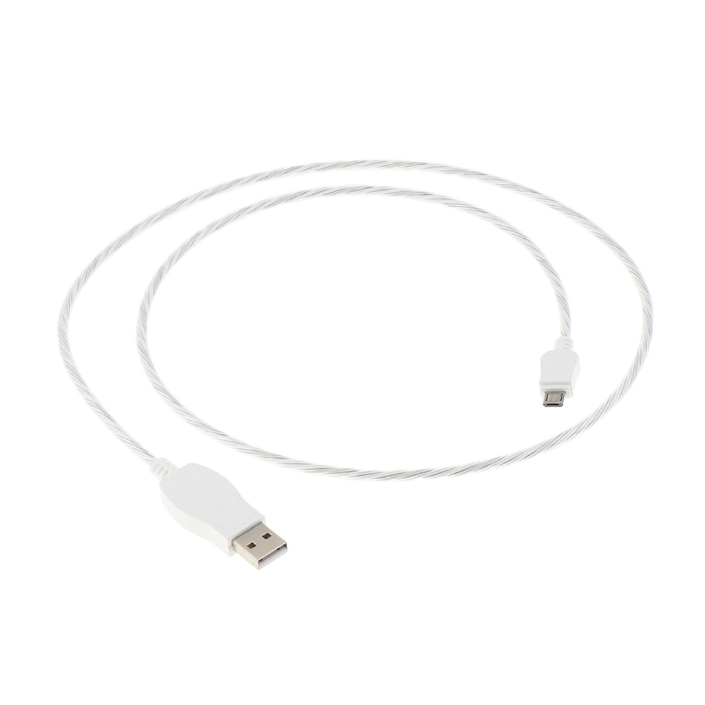 Light-up LED USB Data Sync Charger Cable Luminous Charging Cord for Android